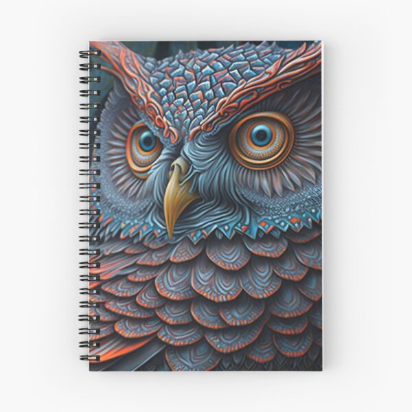 Item preview, Psychedelic Owl designed and sold by mind-melt-er.