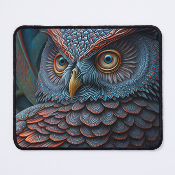 Item preview, Psychedelic Owl designed and sold by mind-melt-er.