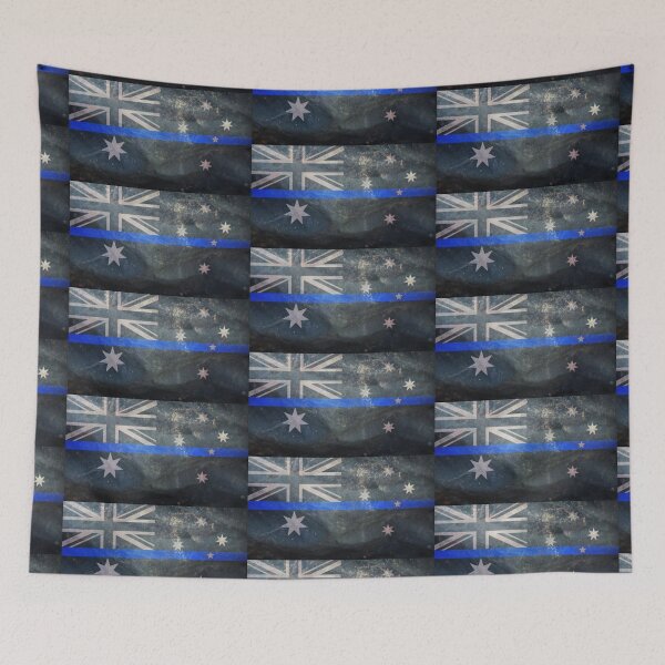 Item preview,  Australian Faded Thin Blue Line Flag -Thin Blue Line designed and sold by RENAGADE4LYF.