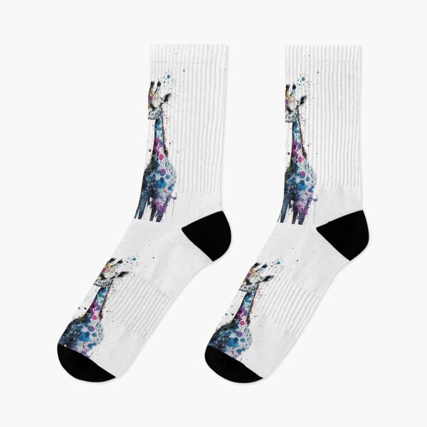 Item preview, Giraffe Mother & Baby - Banksy Style - 20% Donated to Tusk designed and sold by FourPawsPrints.