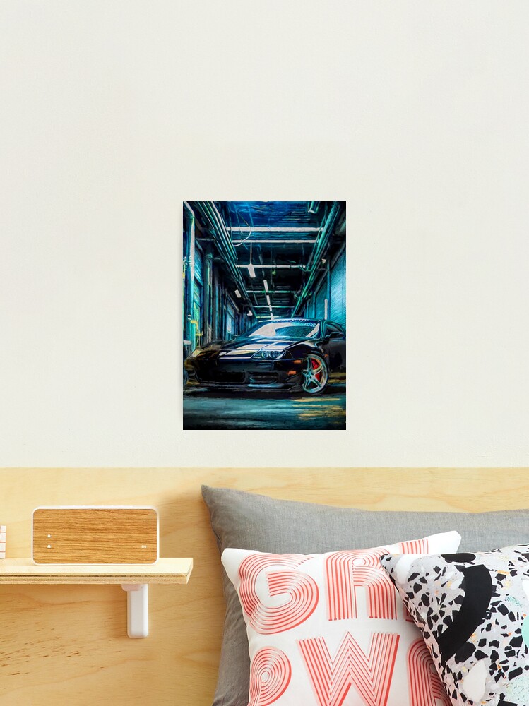 Photographic Print, Dream car in garage by Brian Vegas designed and sold by Brian Vegas