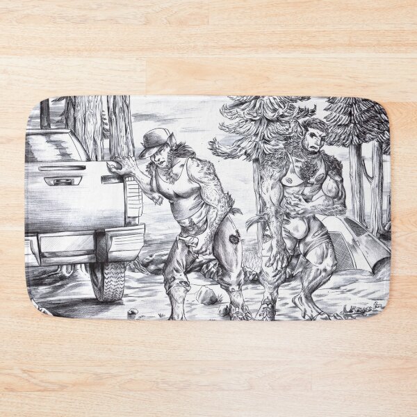 Item preview, Camping and transforming (black and white) designed and sold by Furiarossa.