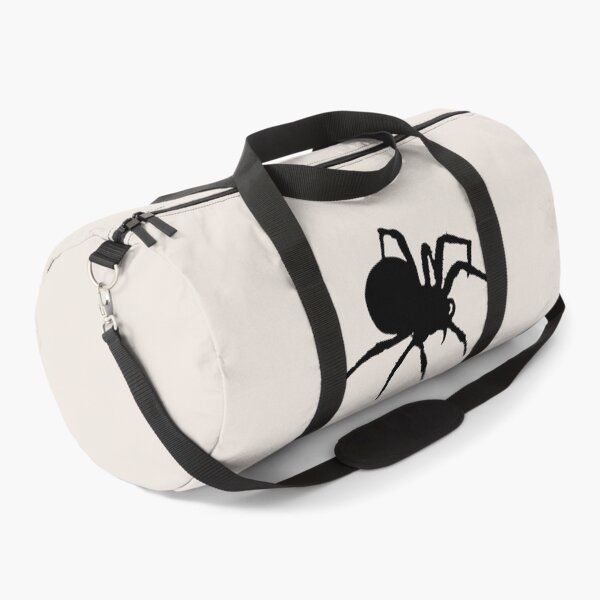 Item preview, "Ich habe keine Angst, ich habe Respekt vor Spinnen" (I'm not afraid, I respect spiders) with a brown background and an image of a spider designed and sold by RM-Journey.