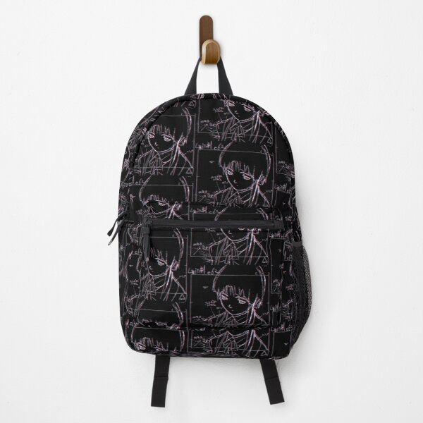 Item preview, Lain Iwakura 3D Sketch 001 - White on Black designed and sold by R-A Designs.