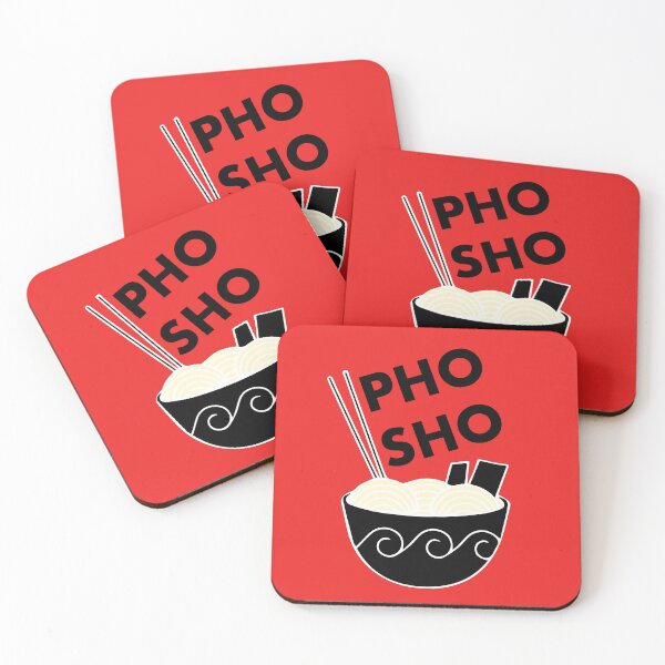 Artikelvorschau, PHO SHO - vietnamesisches Pho-Food-Wortspiel entworfen und verkauft von marina ralston.