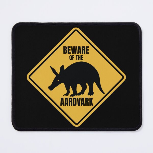 Item preview, Aardvark African ant bear Road Sign designed and sold by GEEK-FACTORY-EU.