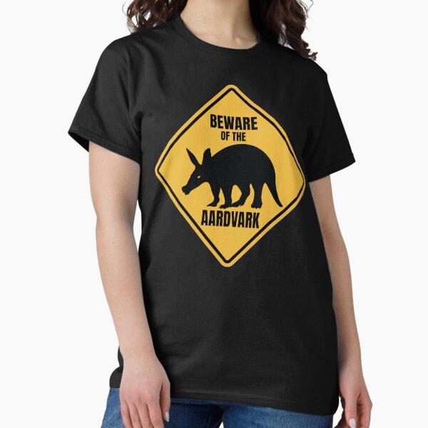 Item preview, Aardvark African ant bear Road Sign designed and sold by GEEK-FACTORY-EU.
