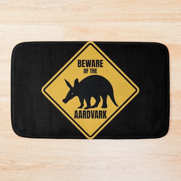 Item preview, Aardvark African ant bear Road Sign designed and sold by GEEK-FACTORY-EU.