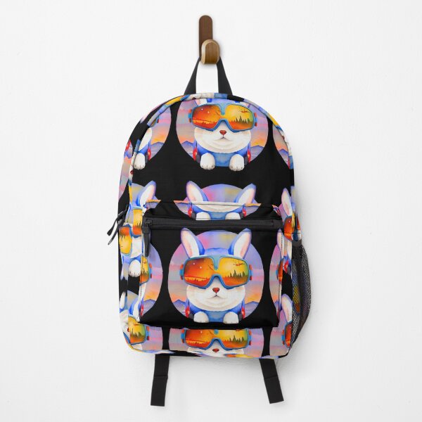 Item preview, Funny Bunny Cool Skiing Helmet! designed and sold by Giulivo Store Graphic.