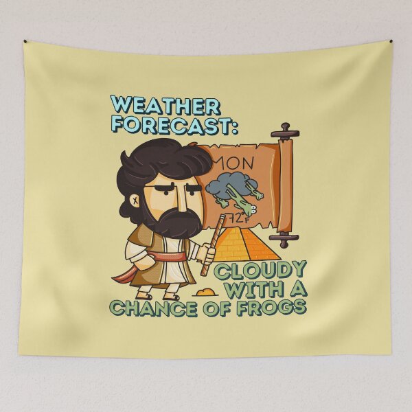 Item preview, Moses Weather forecast designed and sold by Give Me that Pencil.