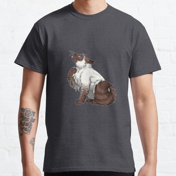 Chocolate Lynx Point Longhair Classic T-Shirt