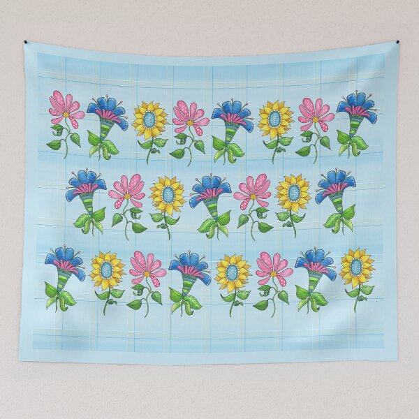 Item preview, Dancing Flowers designed and sold by ShelleyYlstArt.