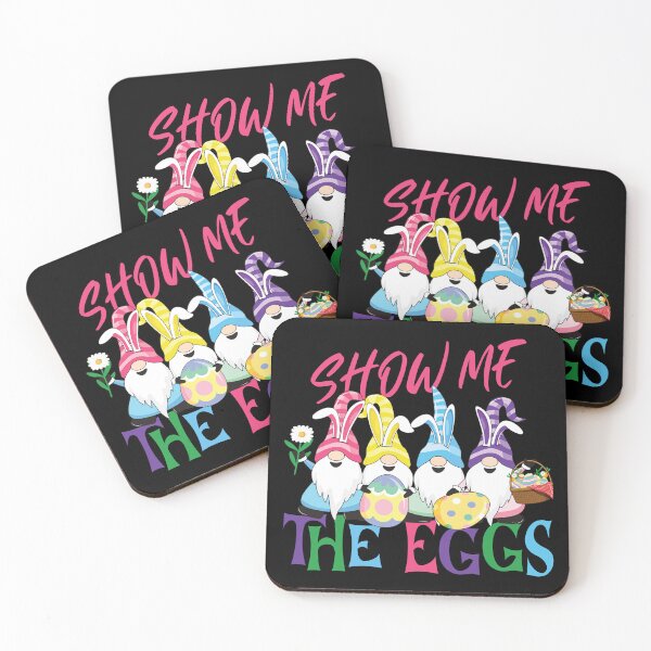 Item preview, CUTE EASTER BUNNY GNOMES, SHOW ME THE EGGS designed and sold by FlutteringWings.