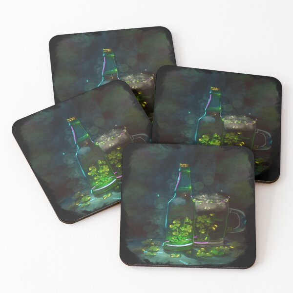 Item preview, Green Beer Pair in Blue designed and sold by Charles Michael.