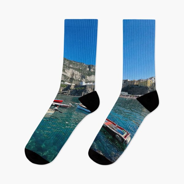 Item preview, Row boats on the Amalfi Coast, Italy designed and sold by SunnyDesignsCo.