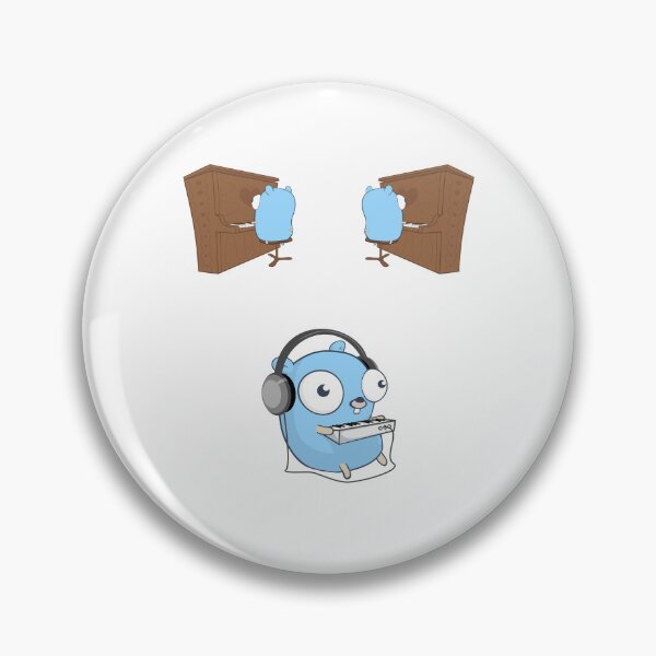 Item preview, Piano Gophers: Go and play with your heart! designed and sold by hellkni9ht.