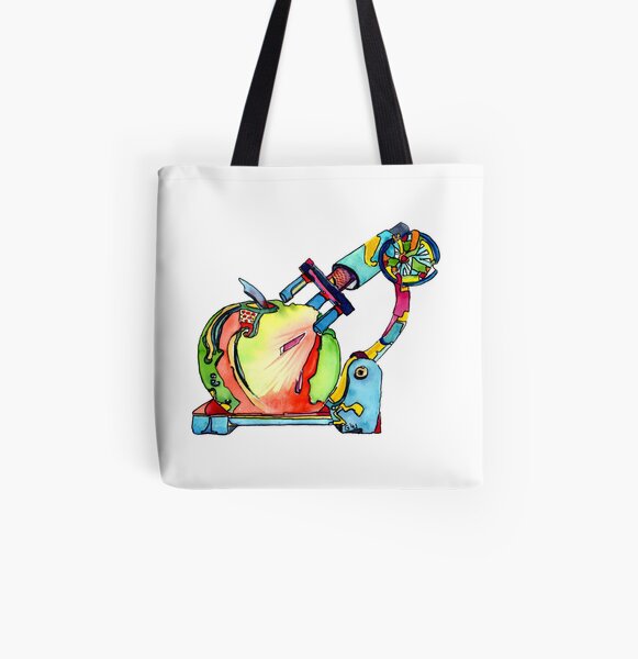 Naturopathy Under The Microscope All Over Print Tote Bag