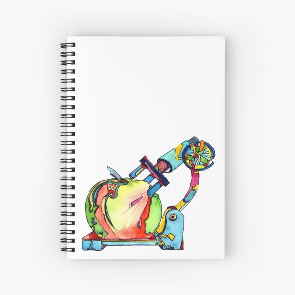 Naturopathy Under The Microscope Spiral Notebook