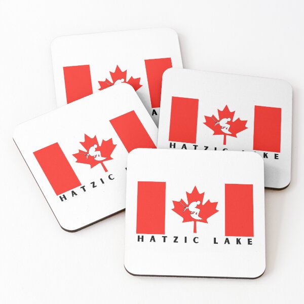 Item preview, Hatzic Lake Wakeboarding Canada Water Skier Boating Sticker Decal designed and sold by HatzicTshirts.