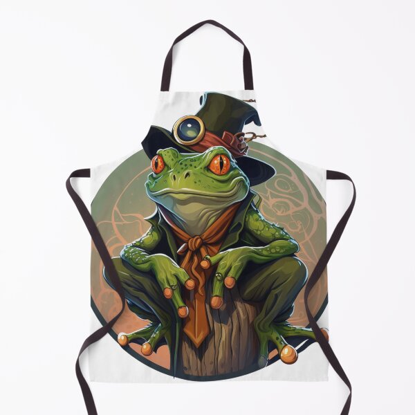 Item preview, Wizard Frog - Magical Spellcasting Amphibian designed and sold by RootNeeds.