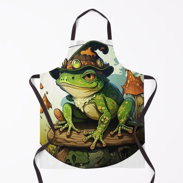 Item preview, Cute Wizard Frog designed and sold by RootNeeds.