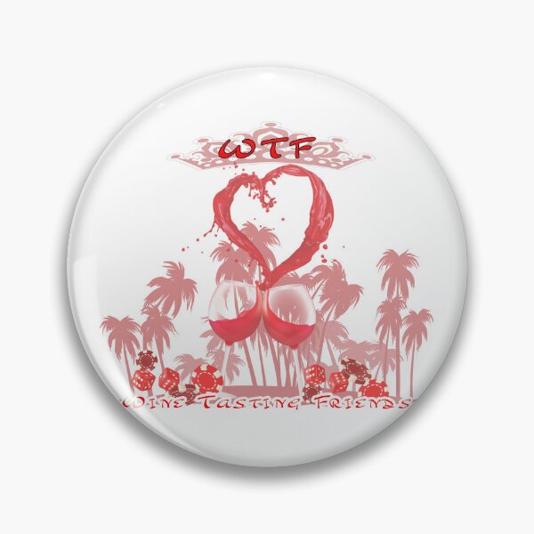 Item preview, WTF Wine Tasting Friends designed and sold by A-T-H.