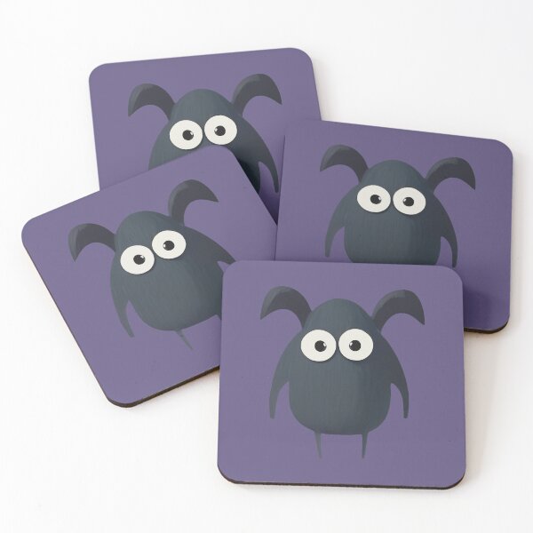Item preview, Mouthless Cute Funny Black Little Monster designed and sold by RailoImage.