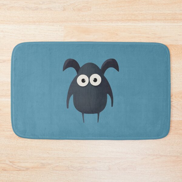 Item preview, Mouthless Cute Funny Black Little Monster designed and sold by RailoImage.