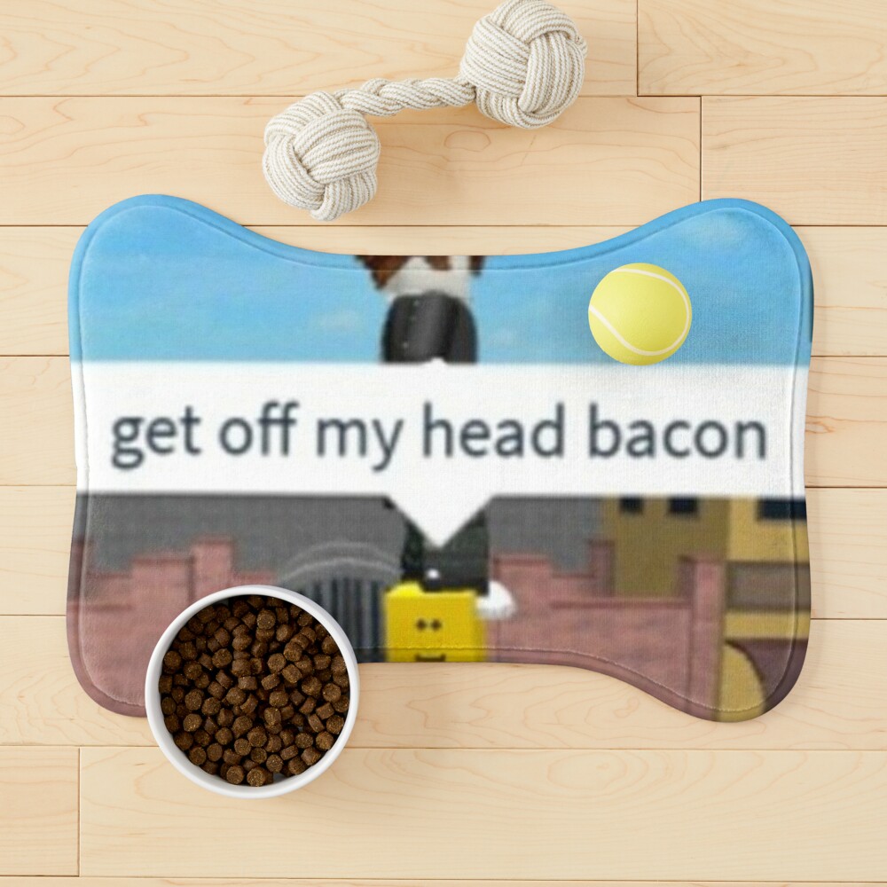 gef off my head bacon | Art Print