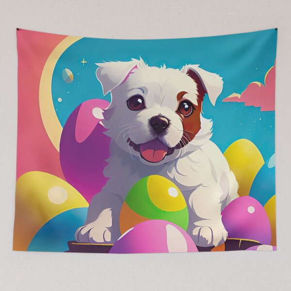 Item preview, Easter Puppy designed and sold by Aww_To_Z Animals.