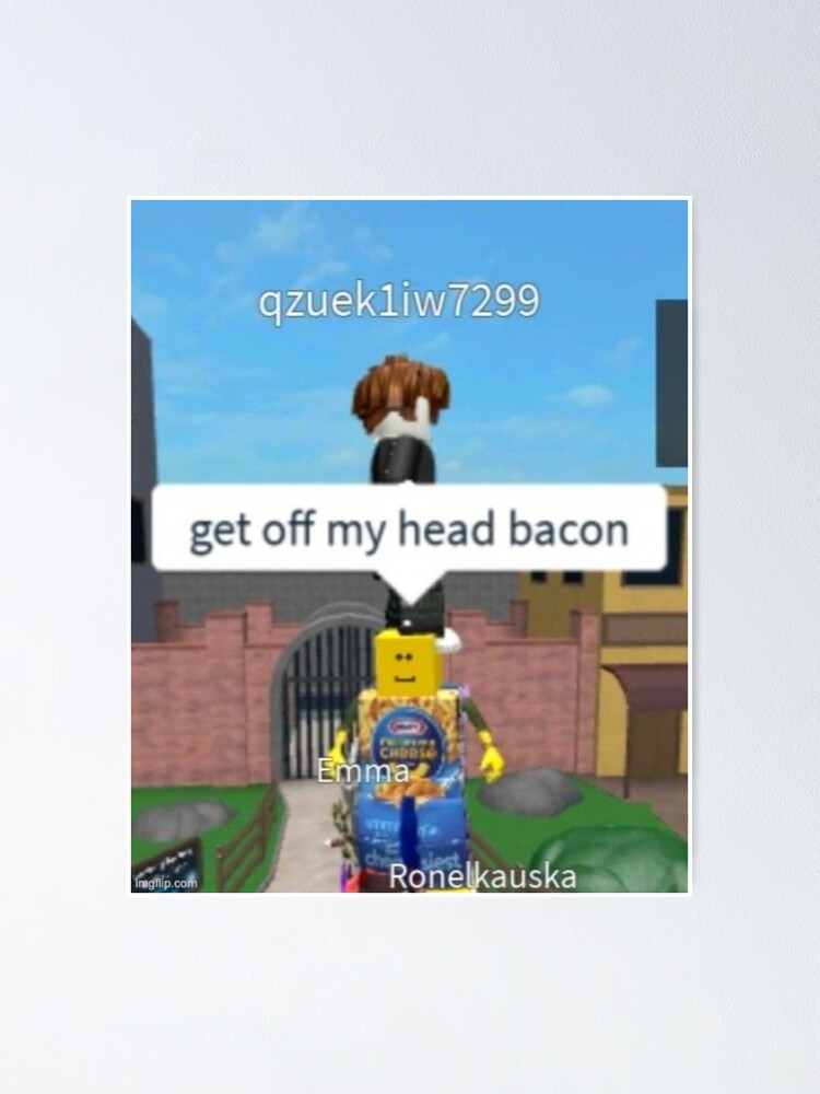 Roblox Meme Poster for Sale by DrippySwags