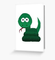 Snake Greeting Card