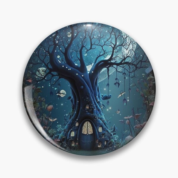Item preview, Treehouse in the magical forest  designed and sold by PinkorotFriends.