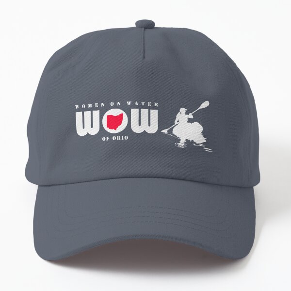 Aperçu de l'œuvre WOW - logo original en blanc pour les vêtements sombres créée et vendue par WOW of OHIO.