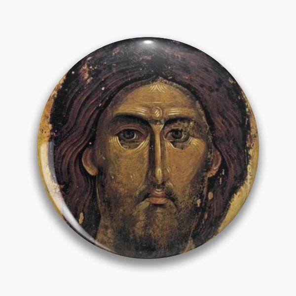 Vista previa del artículo con la obra «Jesucristo Cristo Pantocrátor Χριστὸς Παντοκράτωρ Icono de Cristo», diseñado y vendido por AMDG Line.
