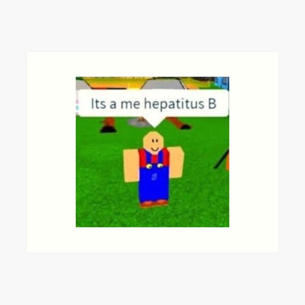 Roblox Memes Art Prints for Sale