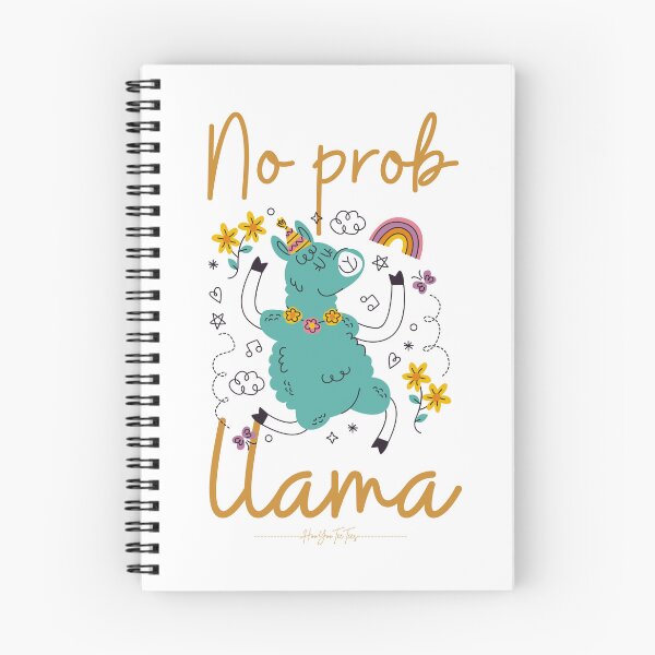 Item preview, No prob llama designed and sold by HooYooTeeTees.