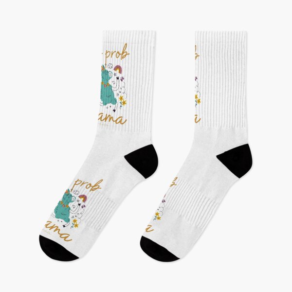 Item preview, No prob llama designed and sold by HooYooTeeTees.