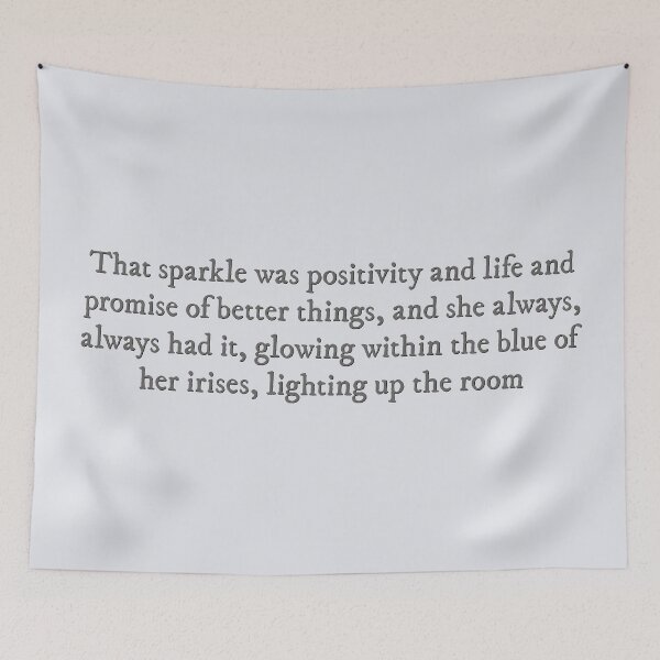 Item preview, It Happened One Summer quote designed and sold by percqbeths.