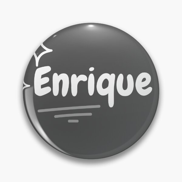 Item preview, Enrique - Singer & Music Composer Follower Gray (White Letters) designed and sold by 743Designs.