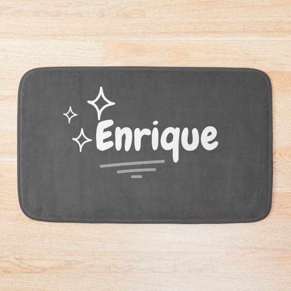Item preview, Enrique - Singer & Music Composer Follower Gray (White Letters) designed and sold by 743Designs.