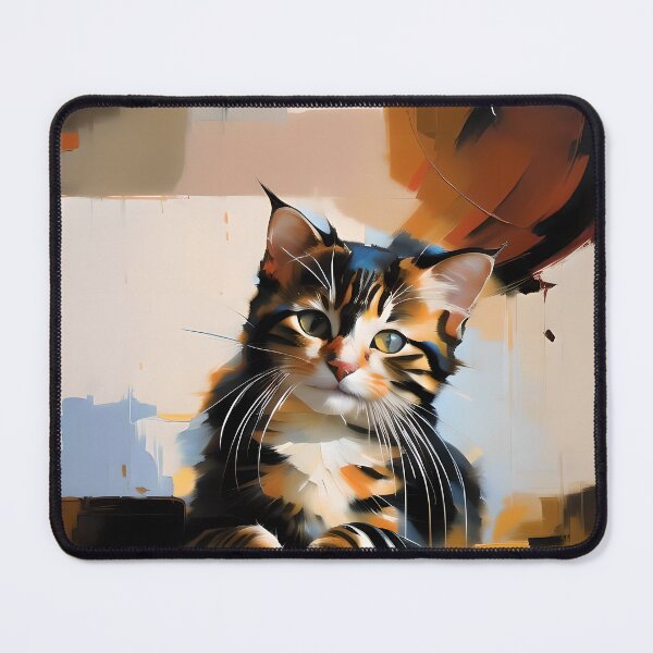 Item preview, Graceful and Sleek: A Painting of My Feline Beauty designed and sold by KH-GardenEden.