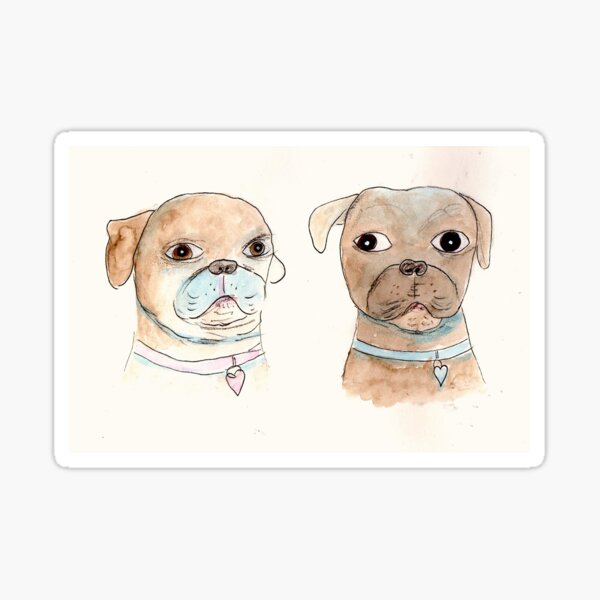 Oswalt & Sephie Sticker
