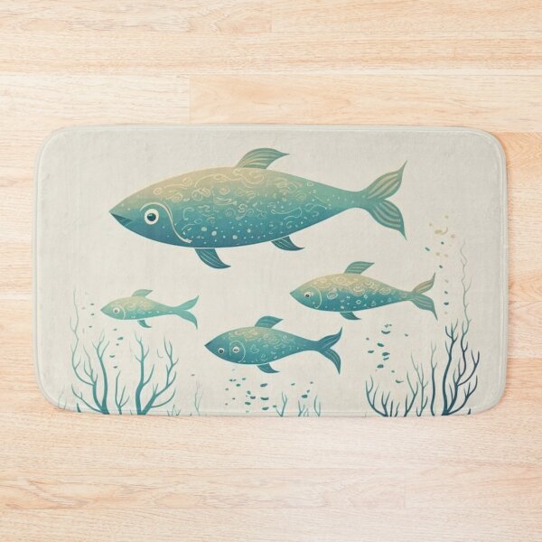 Item preview, Fish Family Underwater (Art, Relaxed, Underwater, Design) designed and sold by DailyDragon.