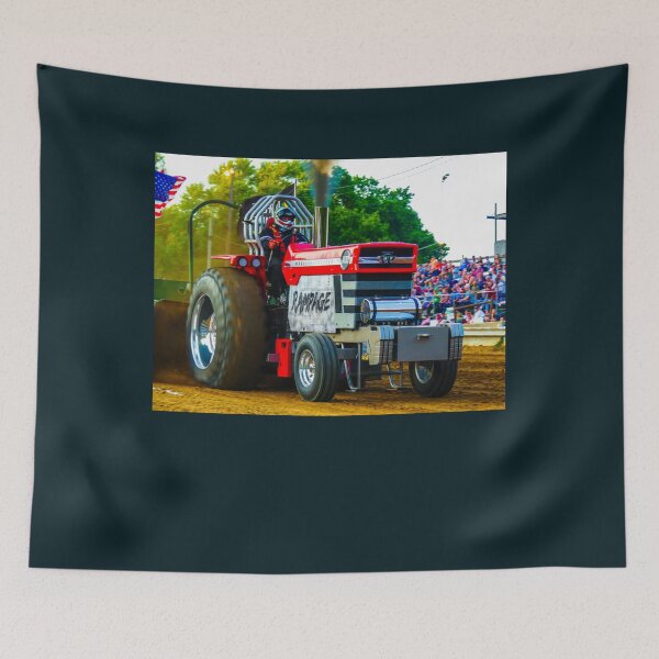Item preview, Rampage Massey Ferguson Pulling Tractor 104 designed and sold by claramcalliste.