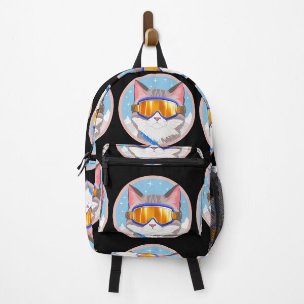 Item preview, Funny Cat Cool Skiing Helmet! designed and sold by Giulivo Store Graphic.