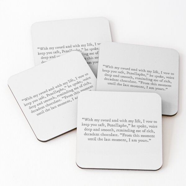 Item preview, From Blood and Ash quote designed and sold by percqbeths.