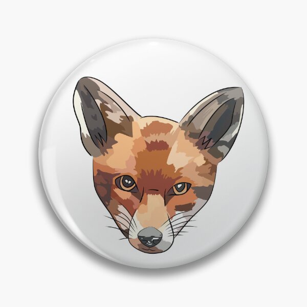 Item preview, Red FOX with Wild Eyes designed and sold by Eldesigns95.