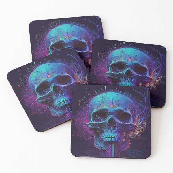 Item preview, Trippy Skull designed and sold by GudVibeIn.