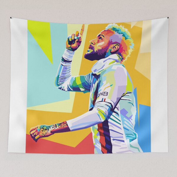 Item preview, Neymar Jr Wpap pop art designed and sold by SiksisArt.